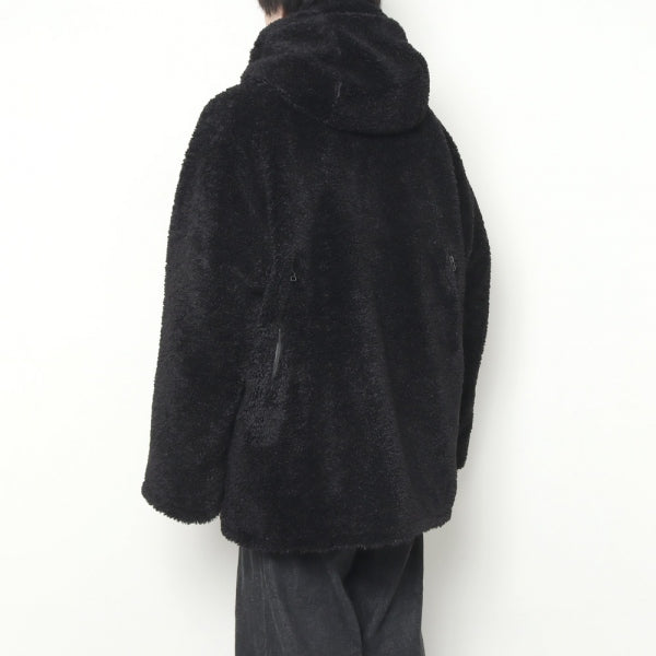 Zipped Coat - Poly Curl Fur (LQ681) | South2 West8 / ジャケット 