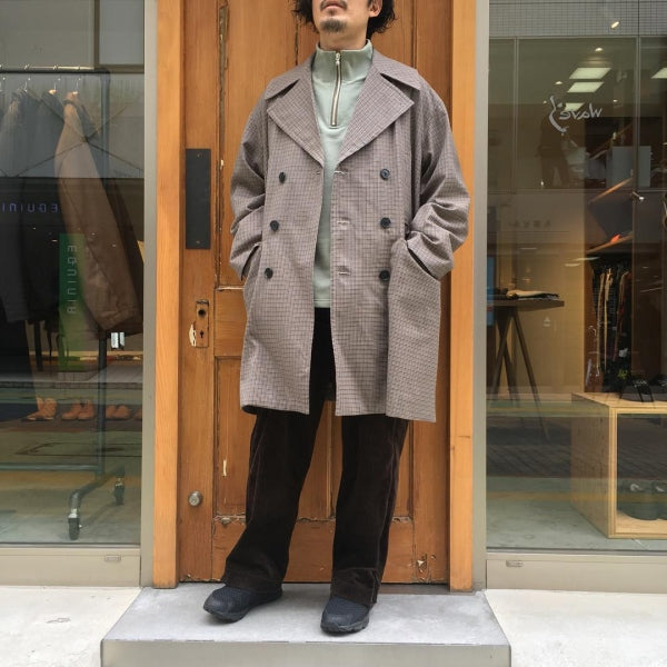 Check pea coat (CO02) | Allege / ジャケット (MEN) | Allege正規取扱