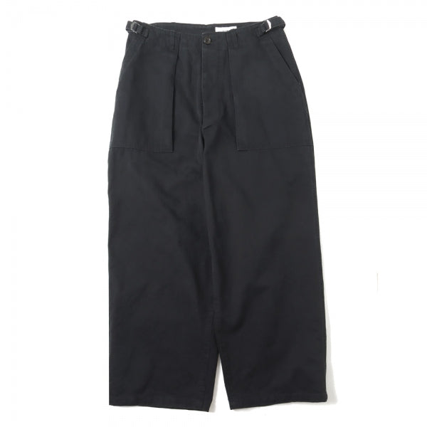 UTILITY PANTS WIDE ORGANIC COTTON HERRINGBONE (M22D-11PT01C