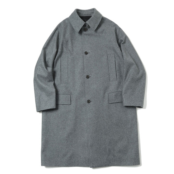 RAGLAN MAC COAT CASHMERE MELTON (A21D-01CO01C) | MARKAWARE 