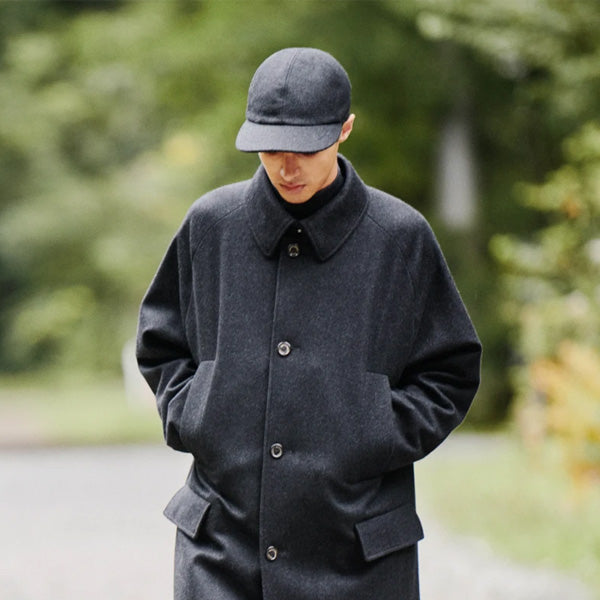 SPORTS CAP CASHMERE MELTON (A21C-14AC01C) | MARKAWARE / 帽子 (MEN) | MARKAWARE 正規取扱店DIVERSE