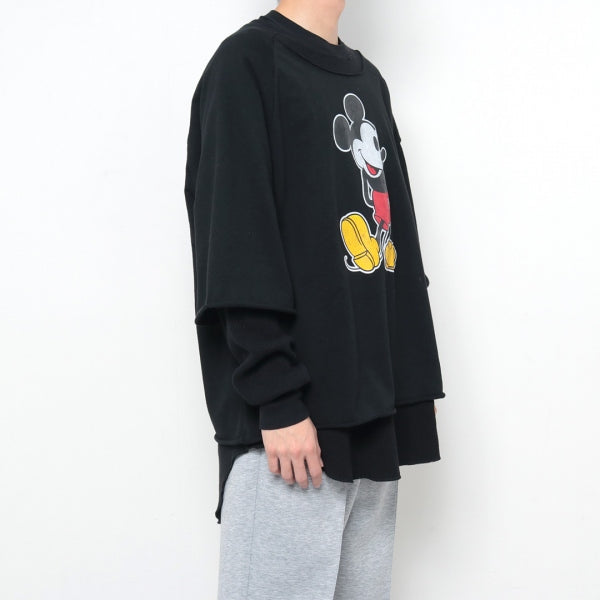 MICKEY LAYERD LONG SLEEVE TEE (MIMI-TEE-U12) | FACETASM / カットソー (MEN) |  FACETASM正規取扱店DIVERSE