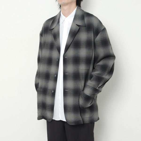 3 Button Jacket (MSPM-2010S(GRAY SHADOW CH)) | Marvine Pontiak