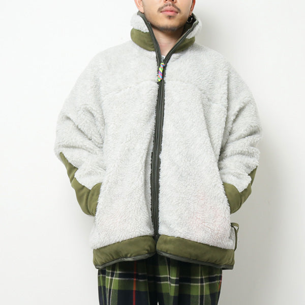 REVERSIBLE QUILTED FLEECE JACKET (31AWJK01) | is-ness / ジャケット