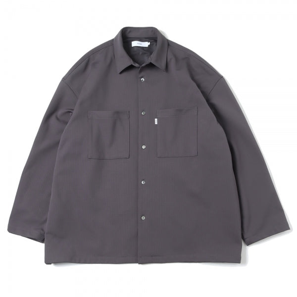 Ripstop Jersey L/S Oversized Box Shirt (GM224-50002) | Graphpaper 