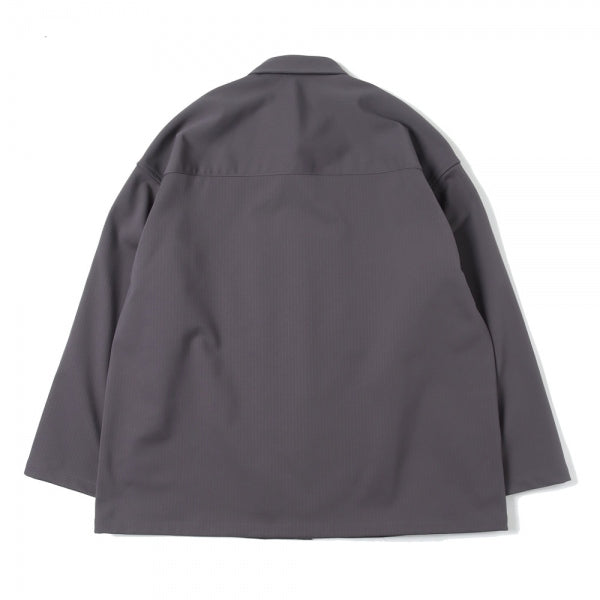 Ripstop Jersey L/S Oversized Box Shirt (GM224-50002) | Graphpaper 