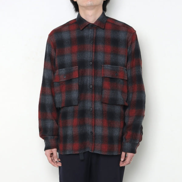 GAME SHIRT (MTR-3599) |.... RESEARCH / シャツ (MEN