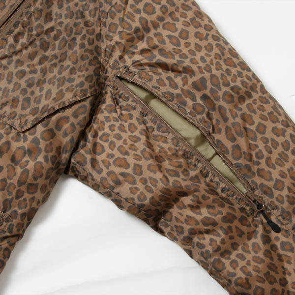 C.E. Down Jacket - Poly Taffeta / Leopard Print (DI059) | NEEDLES