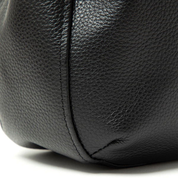 DRAWSTRING POUCH SHRINK LEATHER (HB-BG3901) | hobo / バッグ (MEN