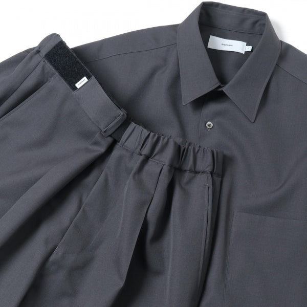 Vist Wool Oversized L/S Regular Collar Shirt (GM214-50009