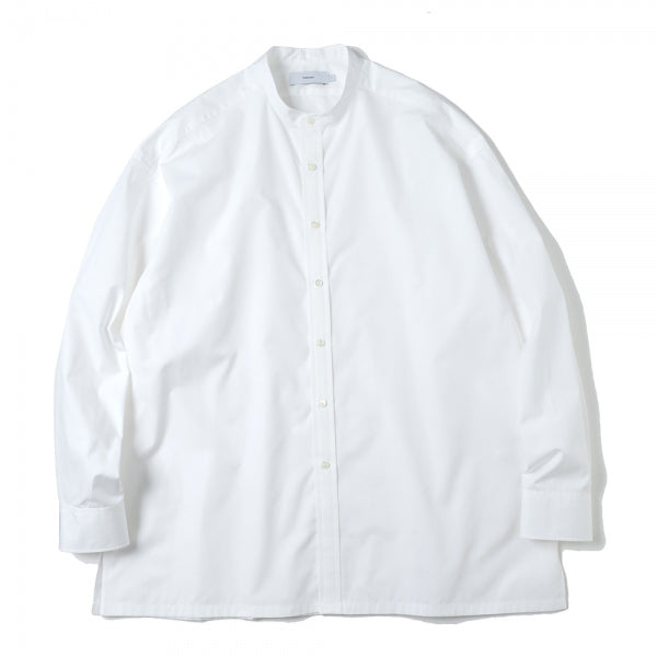 High Count Broad Band Collar Shirt (GM231-50242B) | Graphpaper