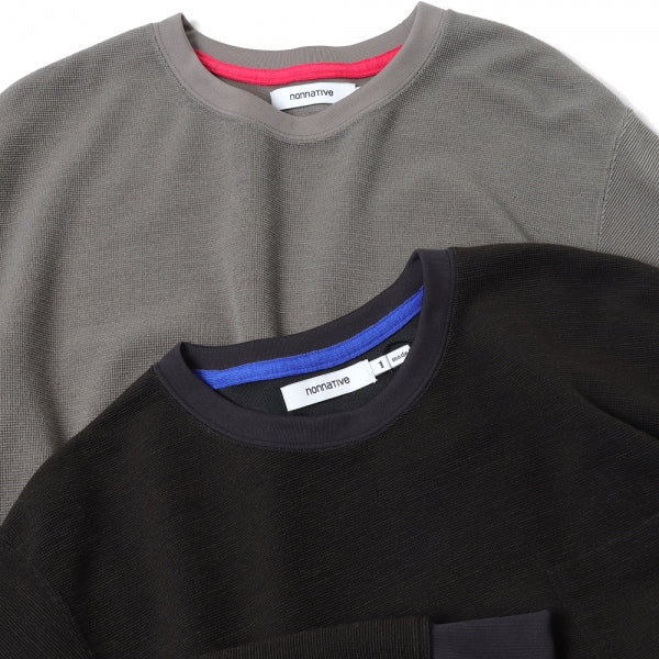 DWELLER L/S TEE WOOL T/C JERSEY (NN-C4206) | nonnative