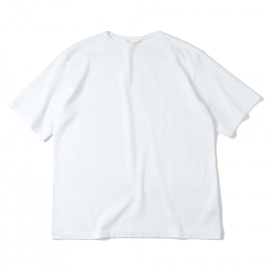 LUSTER PLAITING NARROW BOAT NECK TEE