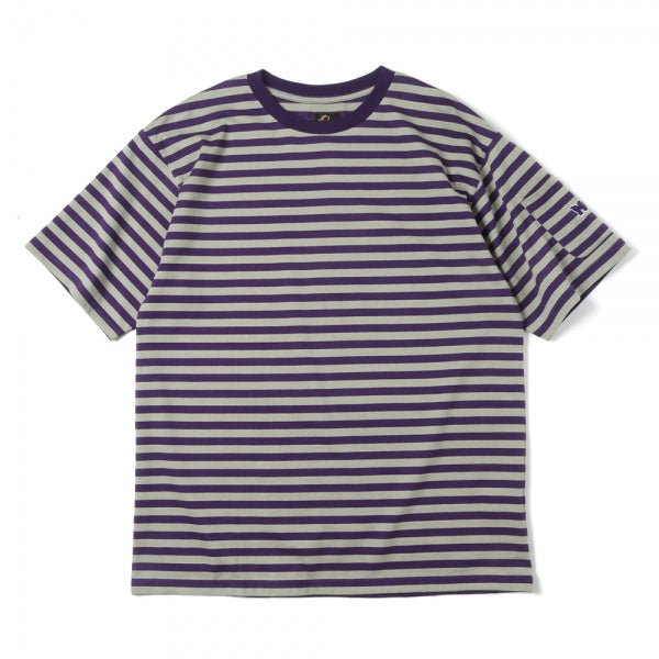 S/S Crew Neck Tee - Cotton Stripe Jersey (MR313) | NEEDLES