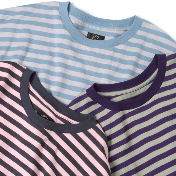 S/S Crew Neck Tee - Cotton Stripe Jersey (MR313) | NEEDLES