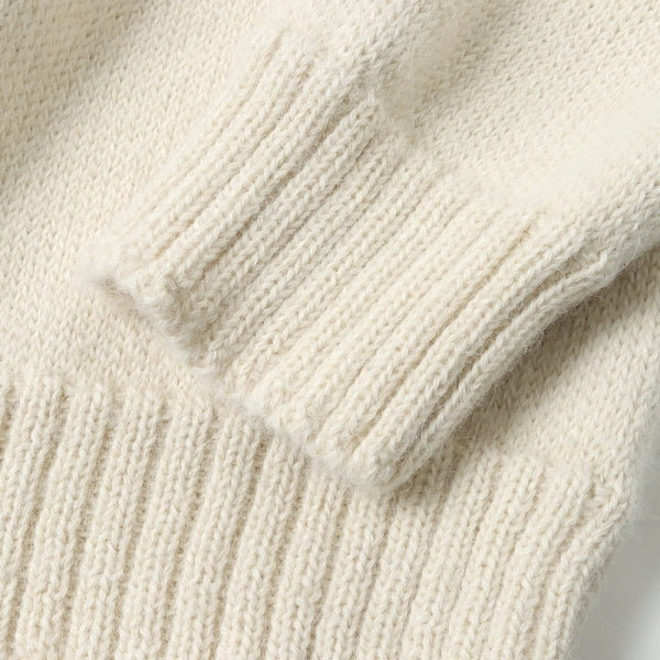 NORDIC SWEATER NATURAL COLOR ALPACA (A22D-06SW01C) | MARKAWARE