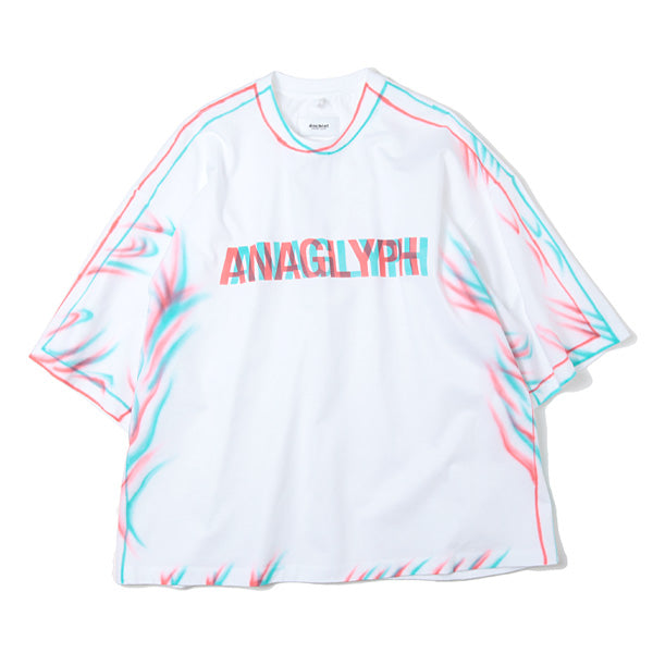 ANAGLYPH HAND-PAINTED T-SHIRT (19SS21CS122) | doublet / カットソー