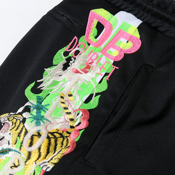 【DOUBLET】 CHAOS EMBROIDERY TRACK PANTS