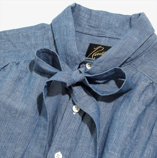 Ascot Collar EDW Shirt - C/L Chambray (KP207) | NEEDLES / シャツ