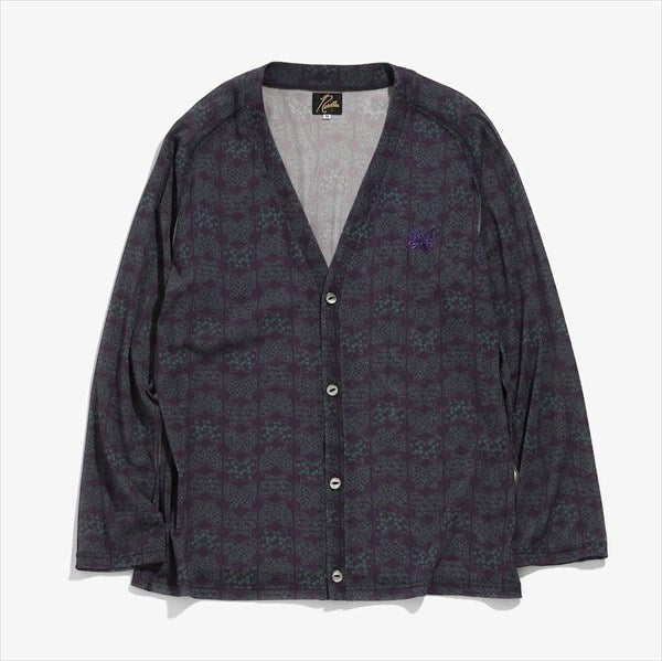 V Neck Cardigan - Poly Mesh / Pt. (KP084) | NEEDLES / トップス