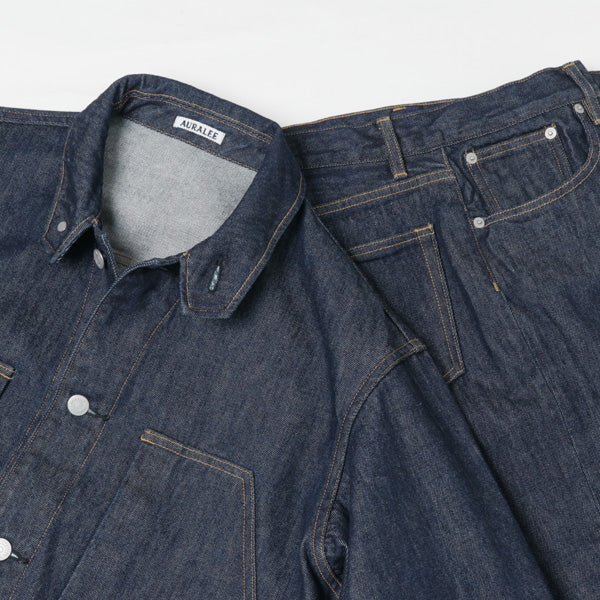 HARD TWIST DENIM BLOUZON (A20SB01DM) | AURALEE / ジャケット (MEN