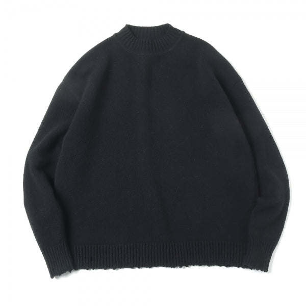 CREW NECK JUMPER 7G BOUCLE WOOL (M22D-10SW01C) | marka / トップス