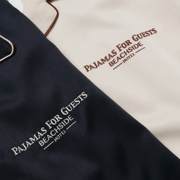 DAIRIKU Pullover Pajamas Shirt Navy