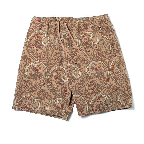 Warm-up Short - Poly Taffeta / Paisley Print (CH141) | DIVERSE