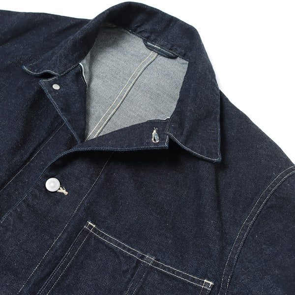 12oz Selvage Denim Work Jacket (bROOTS22S8) | blurhmsROOTSTOCK