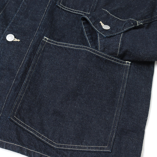 12oz Selvage Denim Work Jacket (bROOTS22S8) | blurhmsROOTSTOCK