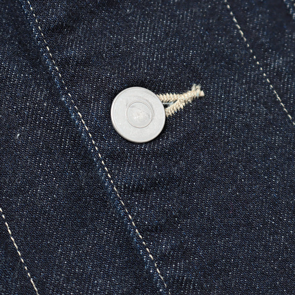 12oz Selvage Denim Work Jacket (bROOTS22S8) | blurhmsROOTSTOCK