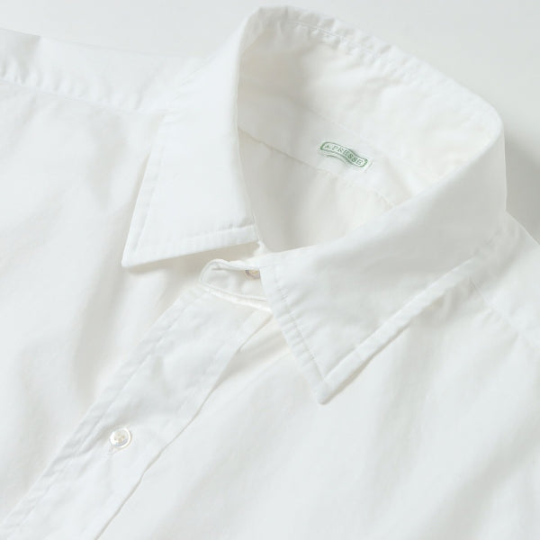 A.PRESSE (ア プレッセ) Regular Collar Shirt 23SAP-02-11H (23SAP-02