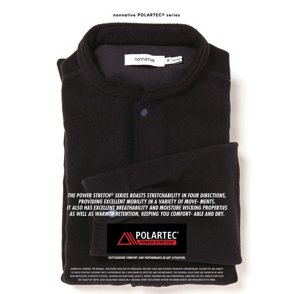 HIKER SHIRT JACKET POLY FLEECE POLARTEC (NN-SJ4203) | nonnative