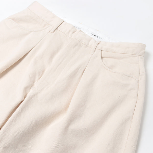 One-tuck Wide Tapered Pants(14ozムラ糸デニム) (FR0201-M4009