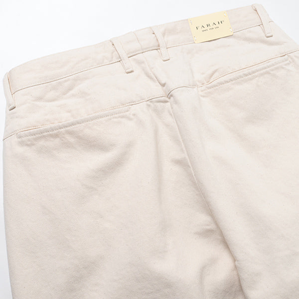 One-tuck Wide Tapered Pants(14ozムラ糸デニム) (FR0201-M4009