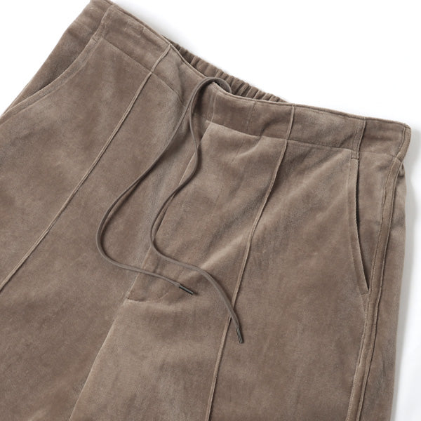 ORGANIC COTTON VELOUR PANTS (A22SP02CV) | AURALEE / パンツ (MEN