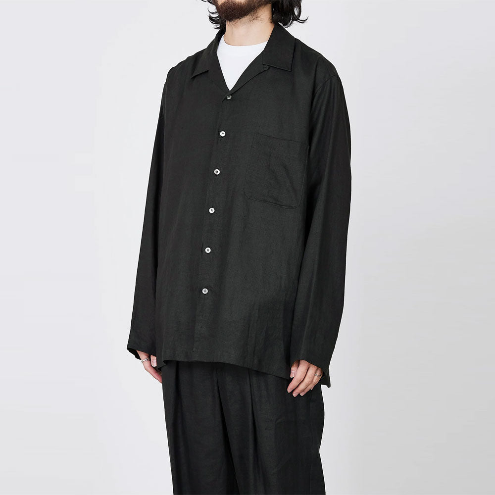 MARKAWARE(マーカウェア) - OPEN COLLAR SHIRT HEMP (A23A-17SH03C