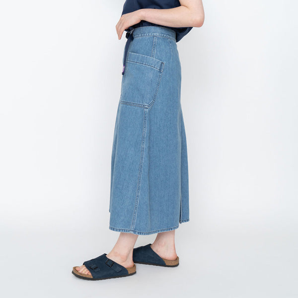 THE NORTH FACE PURPLE LABEL Denim Skirt NTW5312N (NTW5312N) | THE