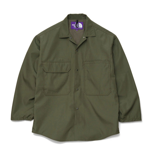 THE NORTH FACE PURPLE LABE Polyester Wool Ripstop Trail Shirt ...