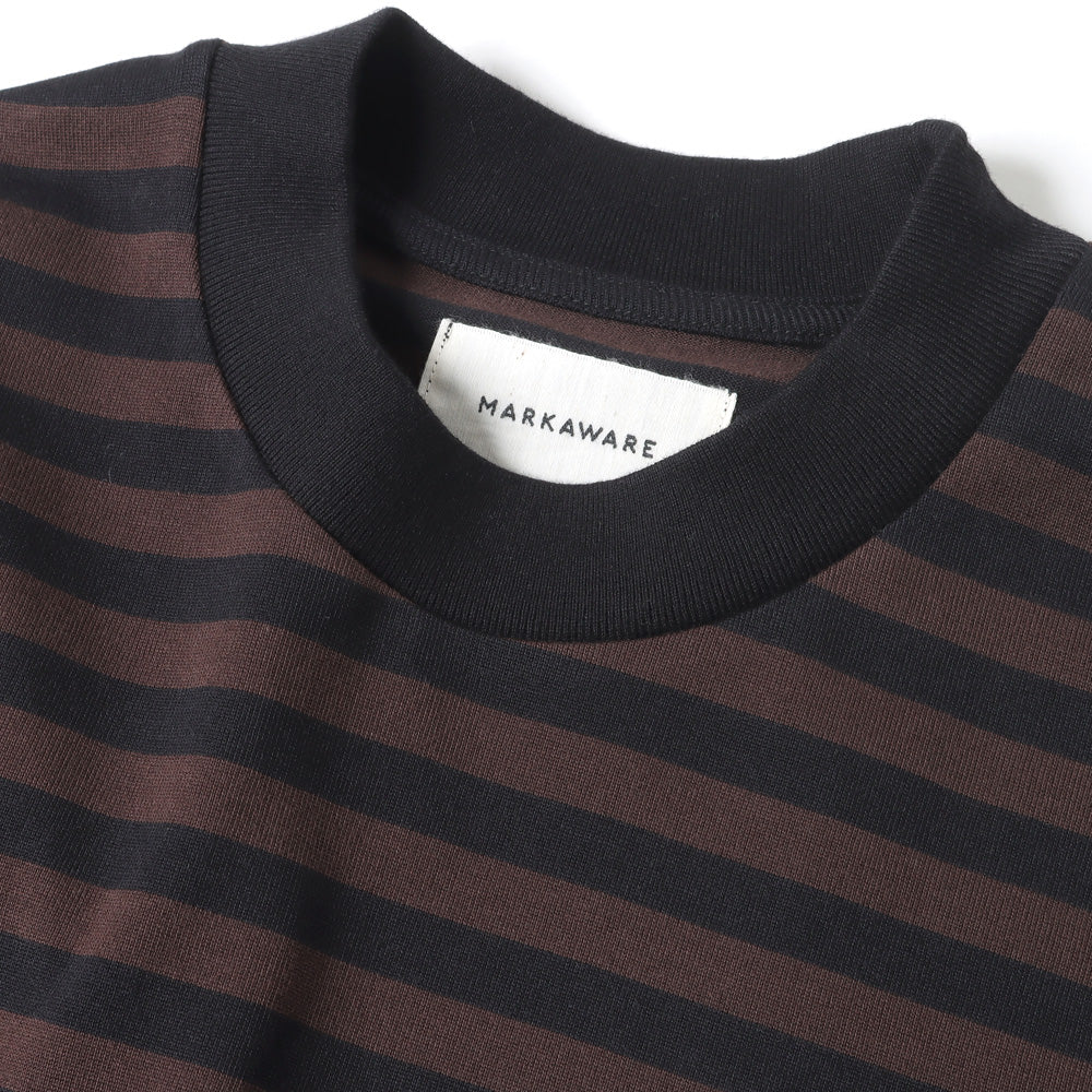 MARKAWARE(マーカウェア) - BOX Tee L/S ORGANIC COTTON BORDER (A23A