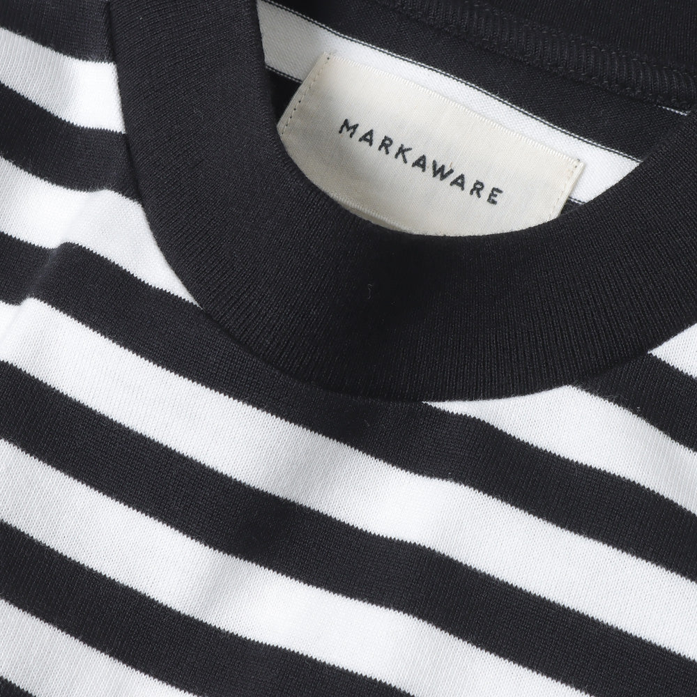 MARKAWARE(マーカウェア) - BOX Tee L/S ORGANIC COTTON BORDER (A23A