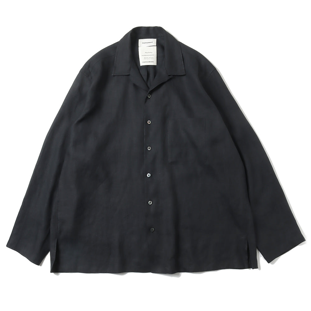 MARKAWARE(マーカウェア) - OPEN COLLAR SHIRT HEMP (A23A-17SH03C