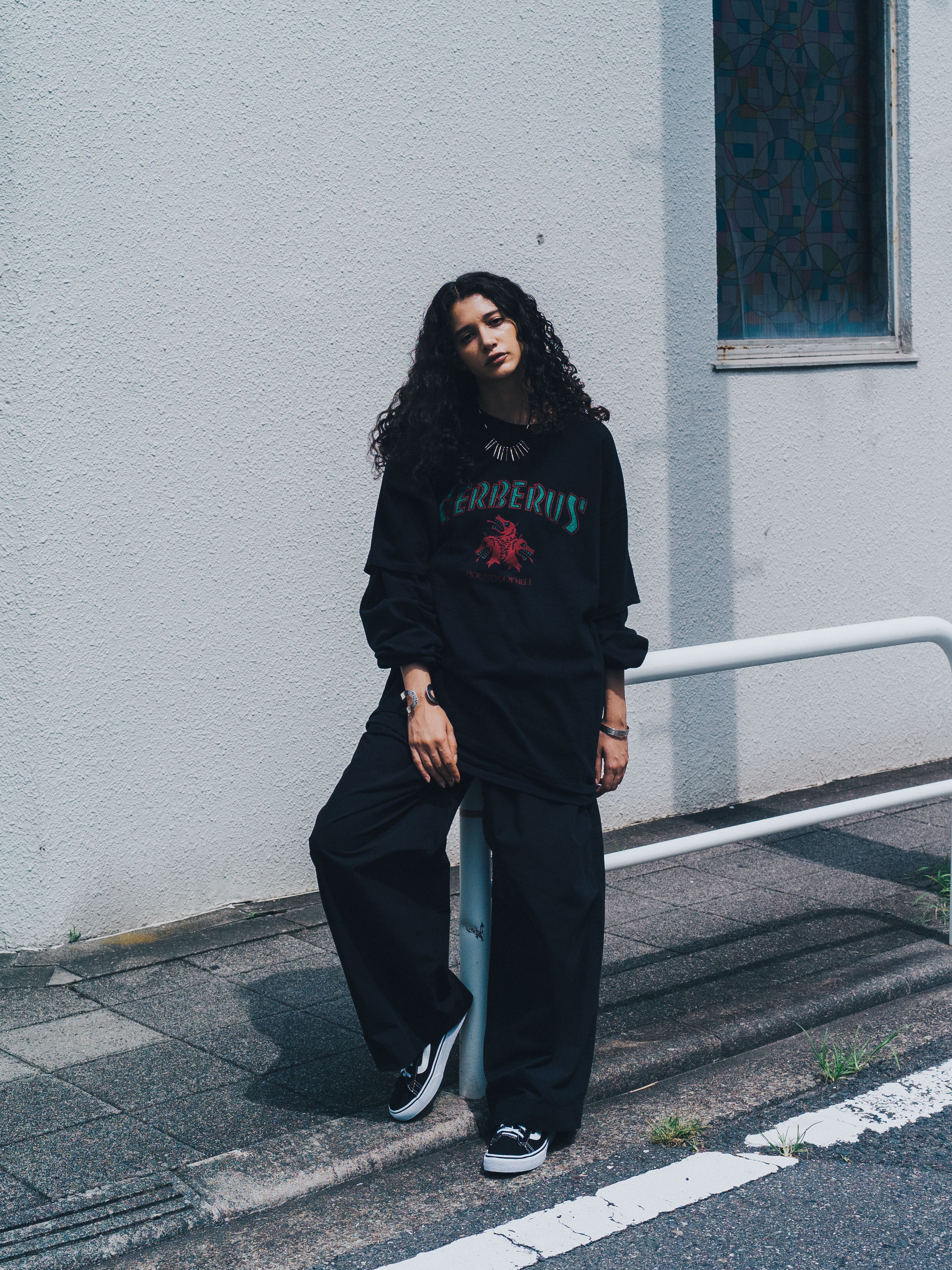 ESSAY(エッセイ)LAYERED OVERSIZE LONG T-SHIRT (ES16TS-02) | ESSAY