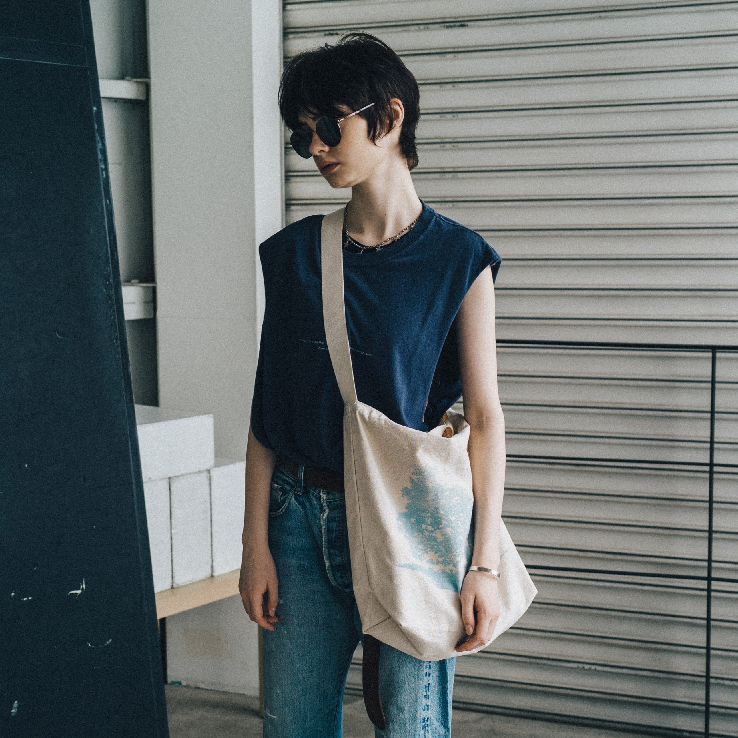 ESSAY(エッセイ)SHOULDER TOTE BAG (ES16A-04) | ESSAY / バッグ (MEN