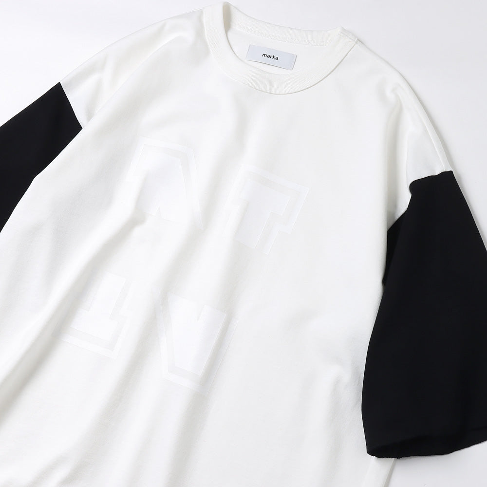 marka(マーカ) - BASE BALL TEE S/S RECYCLE SUVIN ORGANIC COTTON