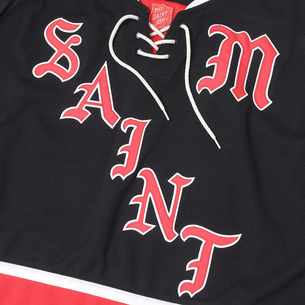 Saint Mxxxxxx) LS TEE/GAMESHIRT/BLACK (SM-S23-0000-033) | Saint