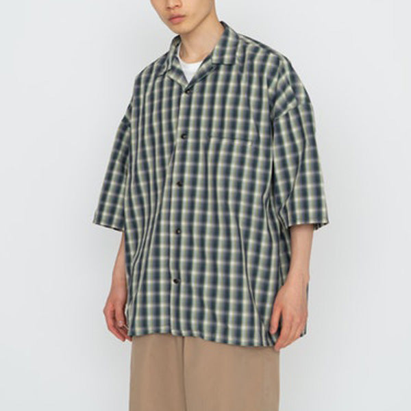 nanamica(ナナミカ) Open Collar Wind H/S Shirt SUGS309 (SUGS309 