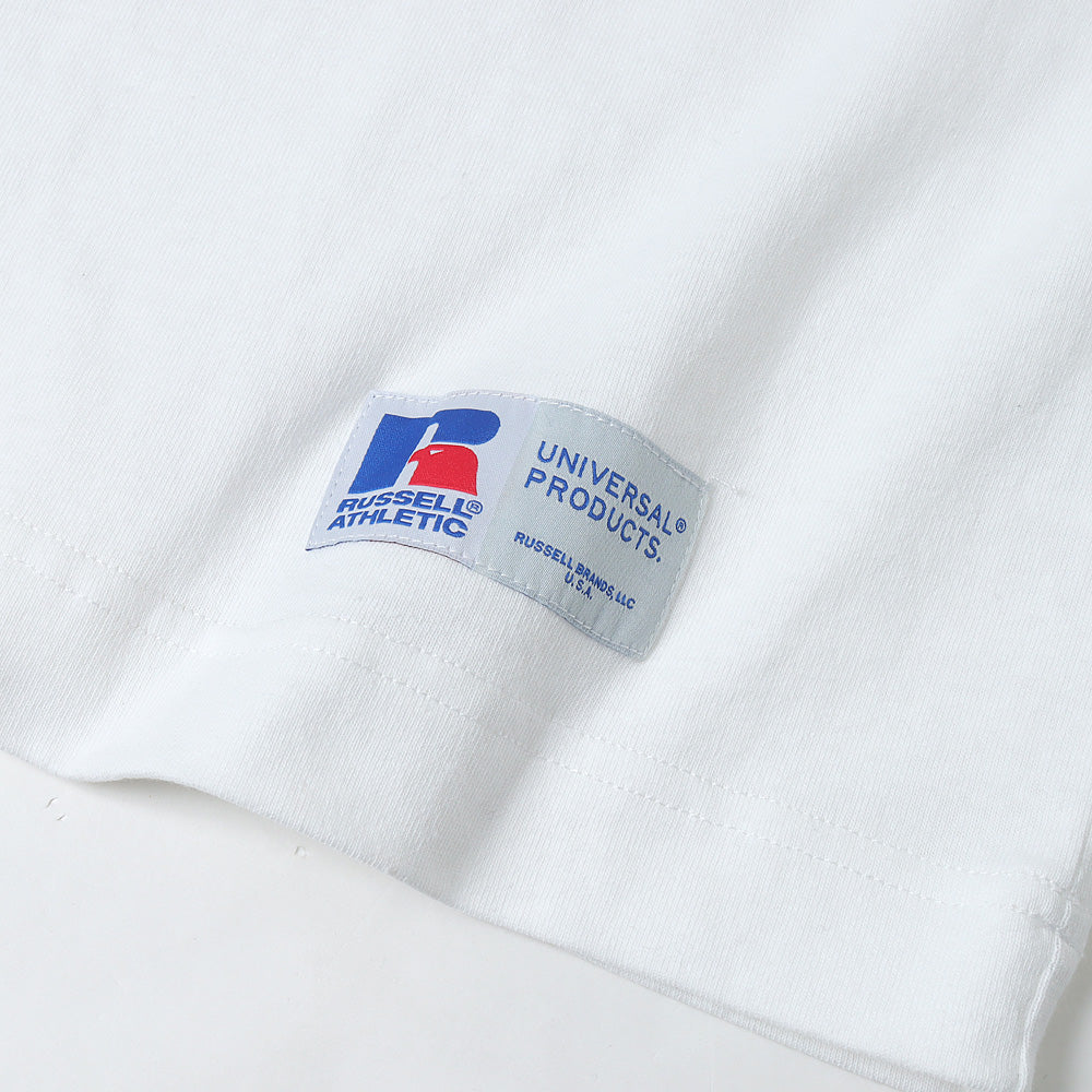 UNIVERSAL PRODUCTS (ユニバーサルプロダクツ) RUSSELL S/S T-SHIRT