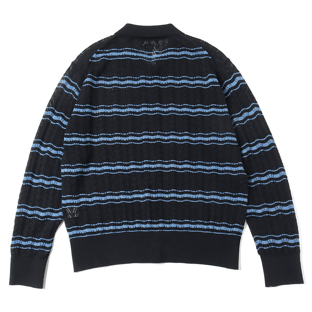 Allege(アレッジ)Openwark Border Cardigan (AL23S-KN01) | Allege