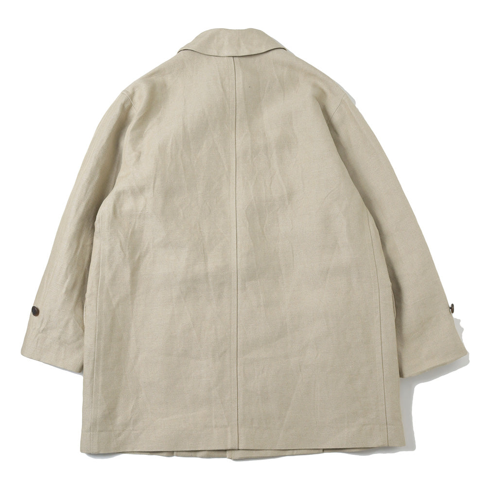 A.PRESSE (ア プレッセ) Linen Half Coat (23SAP-01-06H) | A.PRESSE